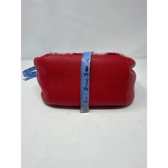 Sundance NWOT Red Plaid Soire Knotted Mini Hand Bag - Picture 7 of 7